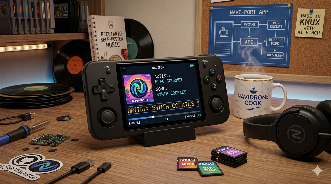 Cómo cociné mi propio Spotify para consolas retro