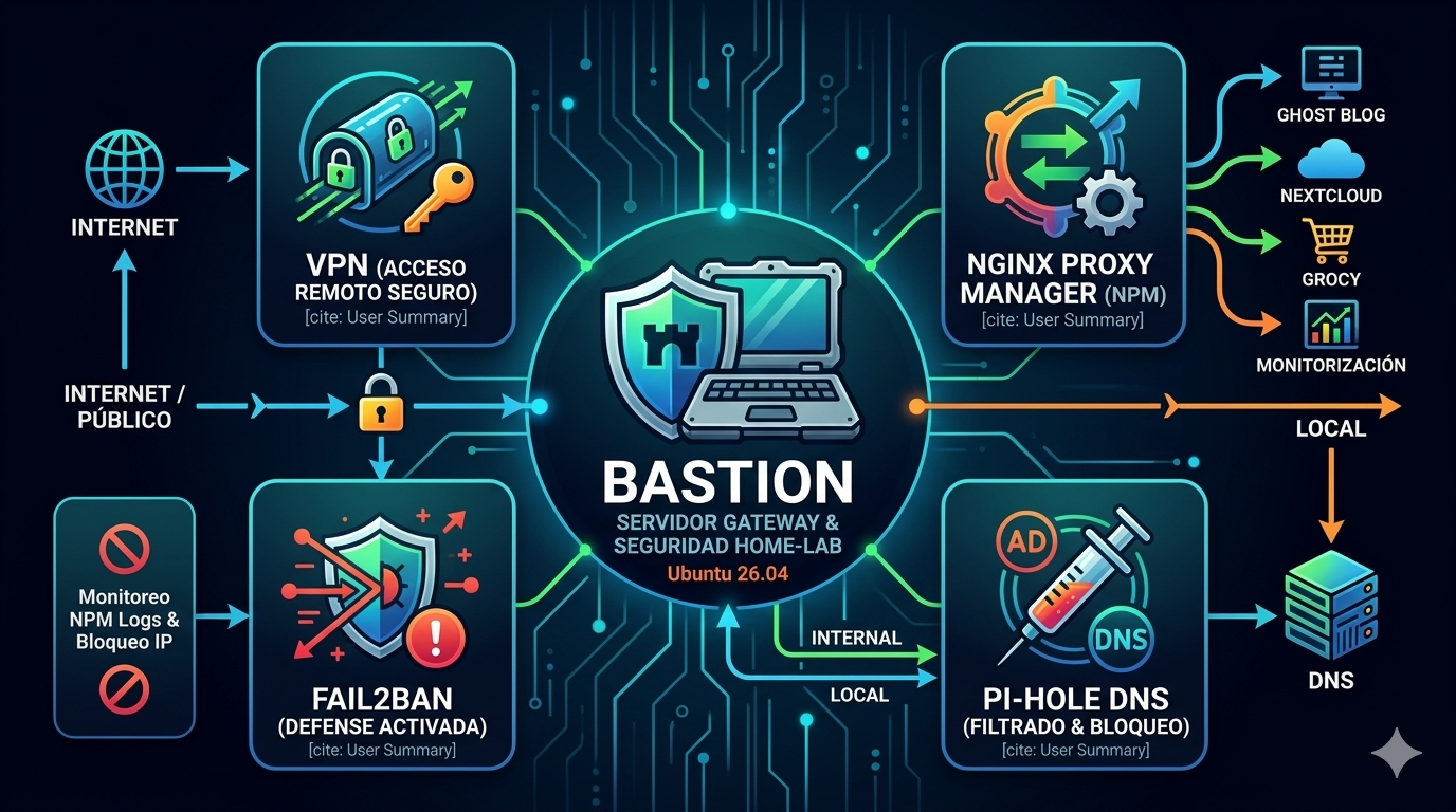 Proyecto Bastion: El guardián de mi infraestructura local