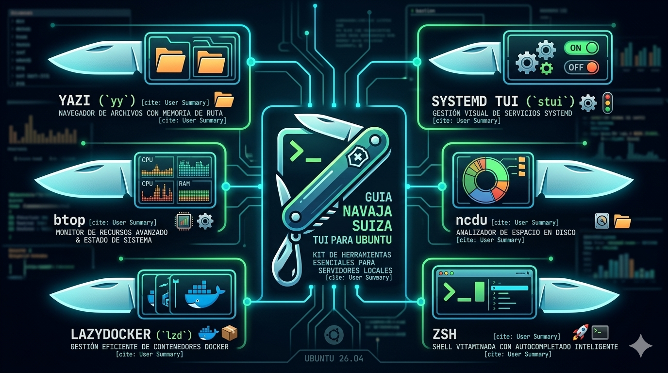 Guía "Navaja Suiza" Tui para Ubuntu